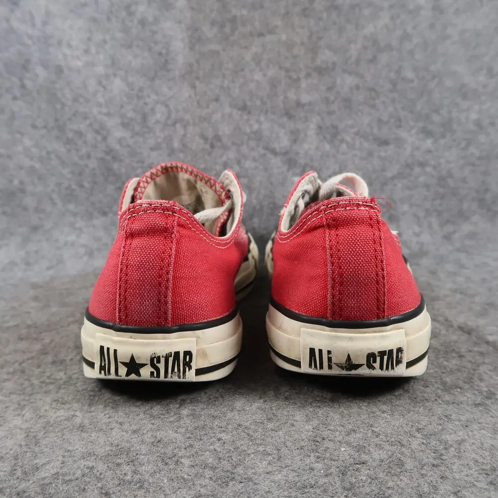 Converse Shoes Womens 6.5 Sneakers Chuck Taylor All Star Canvas Red Lace Up Low - Picture 5 of 12